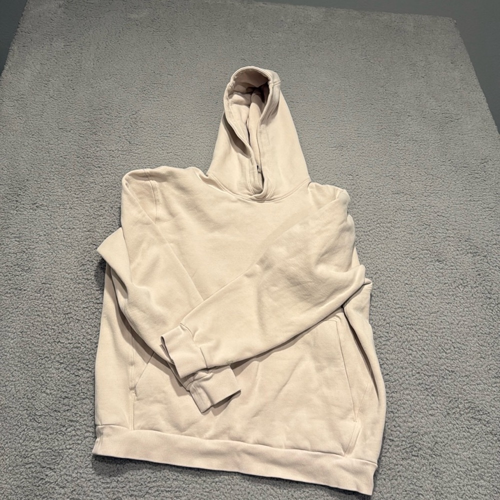 lululemon athletica Cream Hoodie Sweater